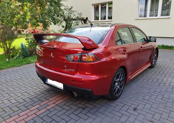 Mitsubishi Lancer Evolution cena 160000 przebieg: 120000, rok produkcji 2010 z Braniewo małe 92